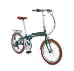 Bicicleta dobrável Durban aro 20” de 6 velocidades Shimano e quadro de alumínio Sampa Pro