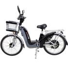 Bicicleta Elétrica 350W 48V Farol Alarme e Seta E-Maxx Duos Preta