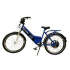 Bicicleta Elétrica Confort 800W 48V 15AH Azul - Duos Bike