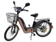 Bicicleta eletrica eco 350w azul