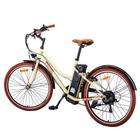 Bicicleta Elétrica Miami ATRIO Aro 26 Retrô 350W Bege BI208