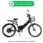 Bicicleta Elétrica - Street Plus PAM - 800w 48v - Preta - Plug and Move