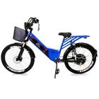 Bicicleta Elétrica - Street Plus PAM - Cestinha - 800w Lithium - Azul - Plug and Move