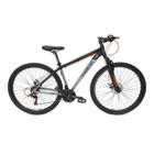 Bicicleta Elleven Gear 2021 Preto/Cinza/Laranja - Tam 19 Kit Shimano .