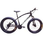 Bicicleta Fat Bike Aro 26 Vizu X-Treme 21v Suspensão