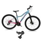 Bicicleta Feminina Aluminio Absolute Hera Mtb 21 Marchas Aro 29 Câmbio Traseiro Shimano