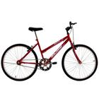 Bicicleta Feminina Aro 24 Dalia Cor Vermelha - Dalannio Bike