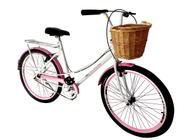 Bicicleta feminina aro 26 tipo ceci vime retrô vintage mary