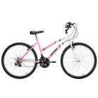 Bicicleta Feminina Aro 26 Ultra Bikes Bicolor Freio V-Brake