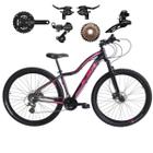 Bicicleta Feminina Aro 29 Aluminio Ksw Mwza 21v Freio Disco Acessorios Shimano.