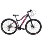 Bicicleta Feminina Aro 29 Mtb Absolute Hera 24v Freio a Disco Hidráulico Suspensao 80mm Estrada Cidade - KSW