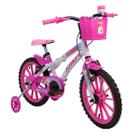 Bicicleta Feminina Infantil Aro 16 Athor Baby Lux + Cestinha