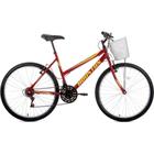 Bicicleta Foxer Maori 21v Aro 26 com Freio V-Brake e Cesta