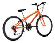 Bicicleta Free Action Aro 24 18V Eden V-Brake Laranja