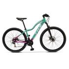 Bicicleta Fuji 21 Marchas Quadro Alumínio 15" Freio a Disco Aro 29 Suspensão Mecânica TKZ