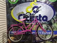bicicleta rosa aro 20 em Promoção no Magazine Luiza