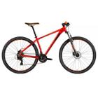 Bicicleta Groove Hype 30 21v HD Vermelho/Laranja/Preto Quadro 15