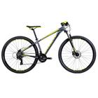 Bicicleta Groove Hype 50 24v HD Grafite/Amarelo/Preto Quadro 19