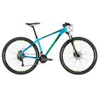 Bicicleta Groove Hype 70 27v HD Azul/Verde/Preto Quadro 15