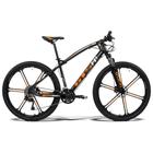 Bicicleta GTS Aro 29 Freio a Disco Hidráulico Câmbio MX9 27 Marchas e Amortecedor com Rodas de Magnésio GTS M1 I-VTEC MX9 Magnésio