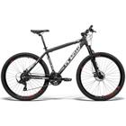 Bicicleta Gts aro 29 freio a disco Kit Shimano 21 marchas Catraca Mega Range e Amortecedor GTSM1 Advanced Pro