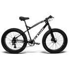 Bicicleta GTS Fat Bike Aro 26 com Freio a Disco Hidráulico Cambio Shimano Altus 1x8 Marchas suporta até 140 kg GTS M1 I-Vtec BIG FAT