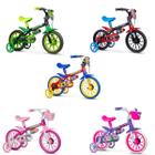 Bicicleta Infantil Aro 12 Barbie com rodinhas Caloi 3+