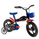 Bicicleta Infantil Aro 12 Houston Tina Mini TM12J com Rodinhas, Cestinha e  Squeeze - WT Promoções