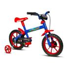 Bicicleta Infantil Aro 12 com Rodinhas Jack Azul Verden