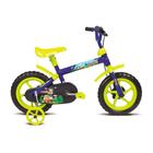 Bicicleta Infantil Aro 12 Jack Azul E Verde 10445 Verden