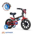 Bicicleta Infantil Aro 12 Masculina com Rodinhas Menino Mechanic Nathor