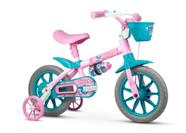 Bicicleta Infantil Aro 12 Meninas Charm - Nathor
