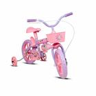 Bicicleta Infantil Aro 12 Rodinhas Sonic Amy Lilás Verden