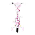 Bicicleta Infantil Aro 14 Bicicletinha Rosa Para Menina