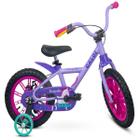 Bicicleta Infantil Aro 14 Cecizinha Unicórnio Com Rodinhas - Nathor