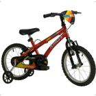 Bicicleta Infantil Aro 16 Athor Baby Boy Masculina Com Rodinhas