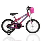 Bicicleta Infantil Aro 16 Athor Baby Girl Feminina C/Rodinha