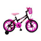 Bicicleta Infantil Aro 16 com Cesta Freio V-Brake
