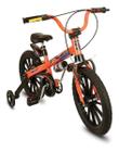 Bicicleta infantil aro 16 extreme nathor laranja