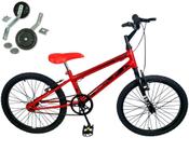 Bicicleta Infantil Aro 20 5 a 8 anos + Rodinha Lateral - WOLF BIKE