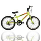 Bicicleta Infantil Aro 20 Athor Evolution Masculina S/M Neon