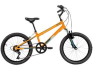 Bicicleta Infantil Aro 20 Caloi Snap T11R20V7 - Amarela 7 Marchas Freio V-Brake