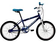 Bicicleta Infantil Aro 20 Cross Bmx Freestyle Mutante Azul