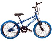 Bicicleta Infantil Aro 20 Cross Bmx - Pneu Azul Wolf Bikes