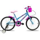 Bicicleta Infantil Aro 20 Feminina Doll + Rodinha Lateral