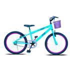 Bicicleta Infantil aro 20 Forss Bella Com Cestinha