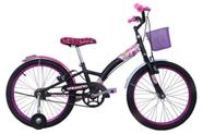 Bicicleta Infantil Aro 20 + Rodinha Feminina Passeio - Dalannio Bike