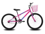 Bicicleta Infantil Aro 24 KOG Feminina com Cestinha