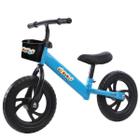 Bicicleta infantil balance 12 sem pedal pneu em eva cor azul - IMPORTWAY