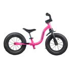 Bicicleta Infantil Balance Bike Raiada 12 Pink - Nathor